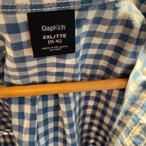 Gap Kids XXL button down shirt.